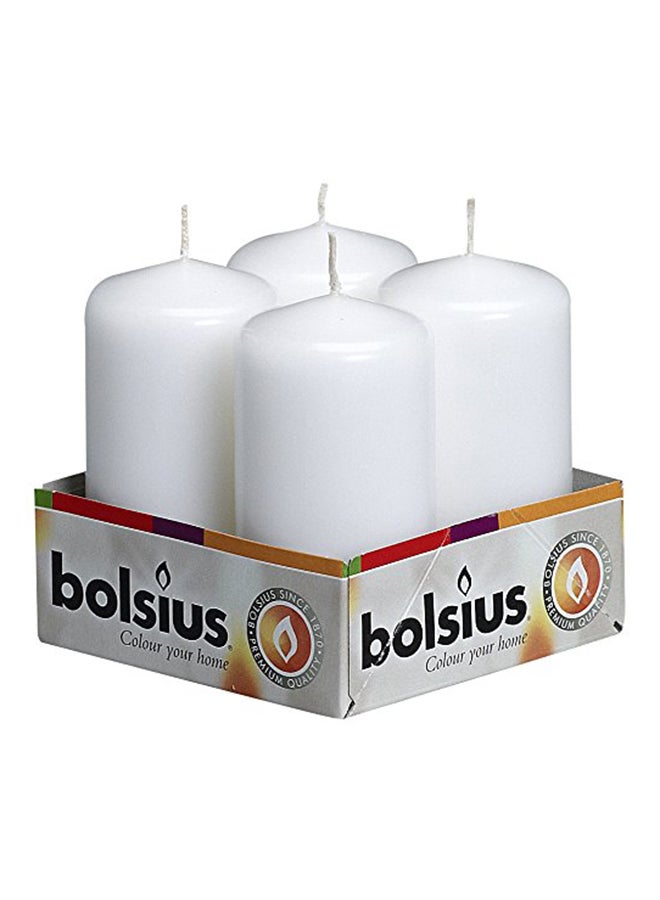 4-Piece Pillar Candle White - v1549023251/N20803124A_1