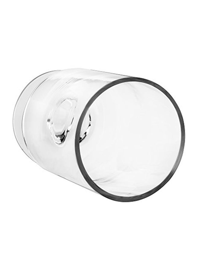 CYS EXCEL Stemmed Candle Holder Clear 4.5X8.3X4.5inch  - Image 3