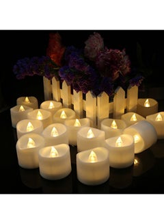 12-Piece Battery Operated Flameless LED Tealight Candle Set White - v1549023386/N20815087A_2