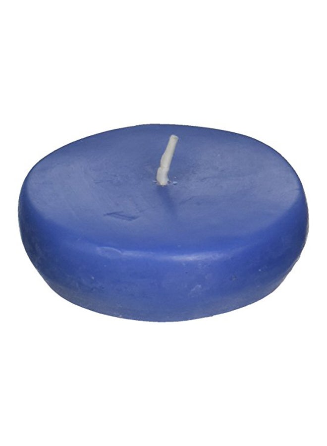 Zest Candle 24-Piece Floating Candle Set Blue 