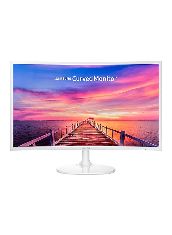 Samsung - 27-Inch Full HD LED Curved Monitor White - Image 1