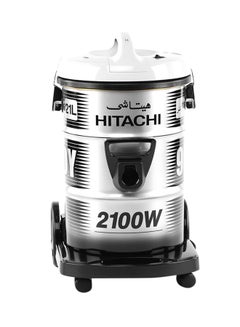 هيتاشي مكنسة كهربائية سعة 21 لتراً بقدرة 2100 وات 21 L 2100 W CV960Y-SS220-PG رمادي  - Image 1