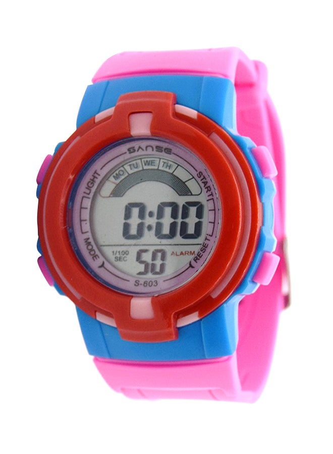 SANSE - Kids' Rubber Digital Watch S-639 - Image 1