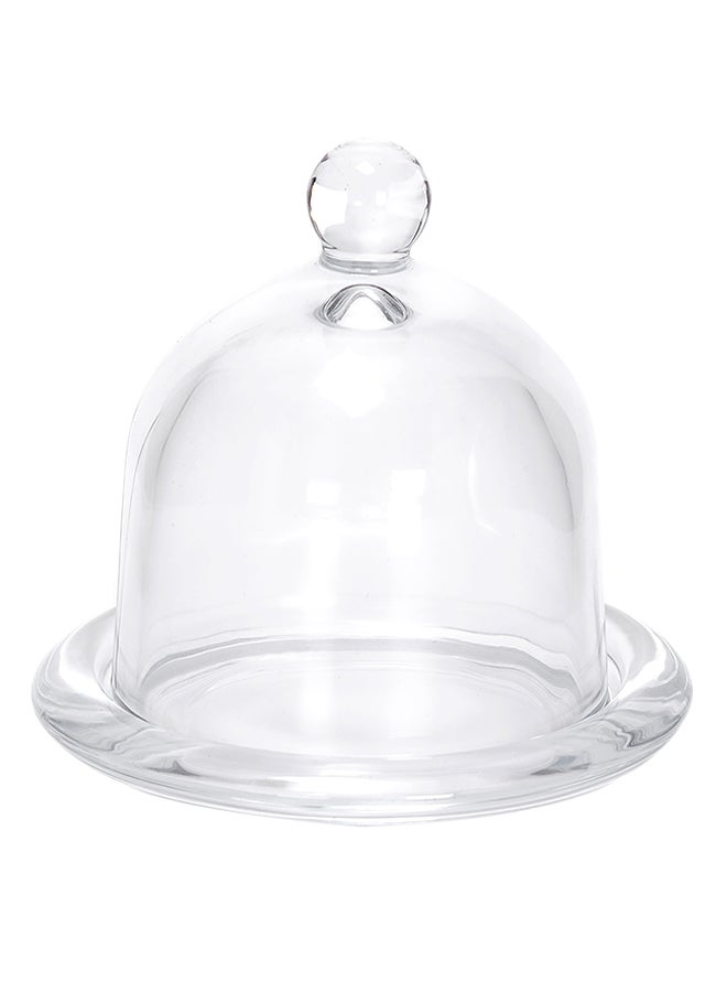 Generic Glass Cupcake Saver Clear  - Image 1