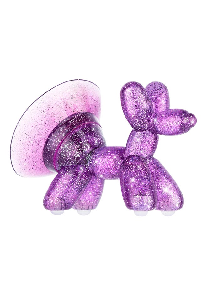 كايس مايت حامل شامل للهواتف النقالة بتصميم جرو مصنوع من البالونات أرجواني - Image 1