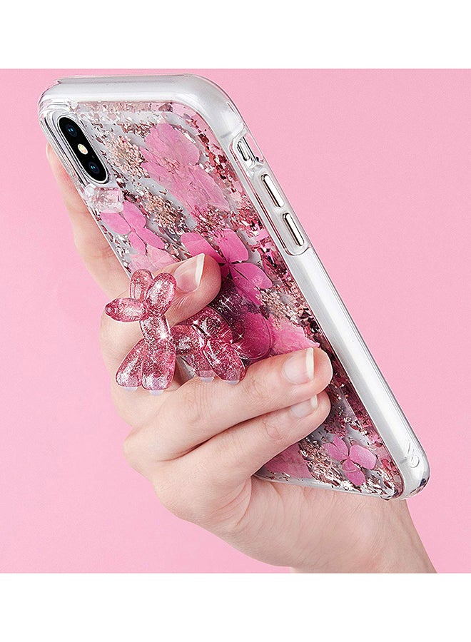 كايس مايت حامل شامل للهواتف النقالة بتصميم جرو مصنوع من البالونات وردي - Image 4