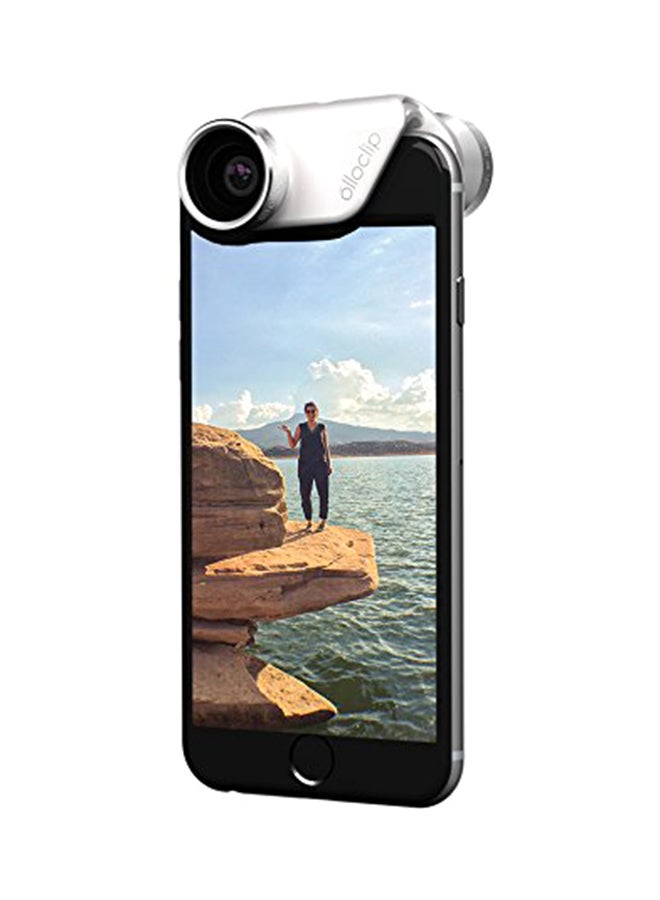 olloclip - 4-In-1 Lens For iPhone 6/6 Plus Silver - Image 1