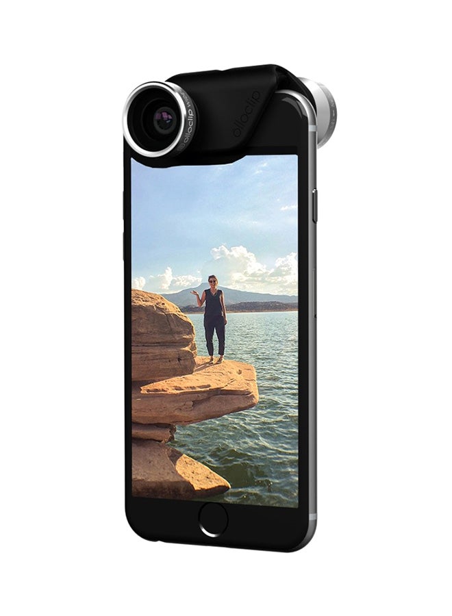 olloclip 4-In-1 Lens For iPhone 6/6 Plus Black/Silver  - Image 3