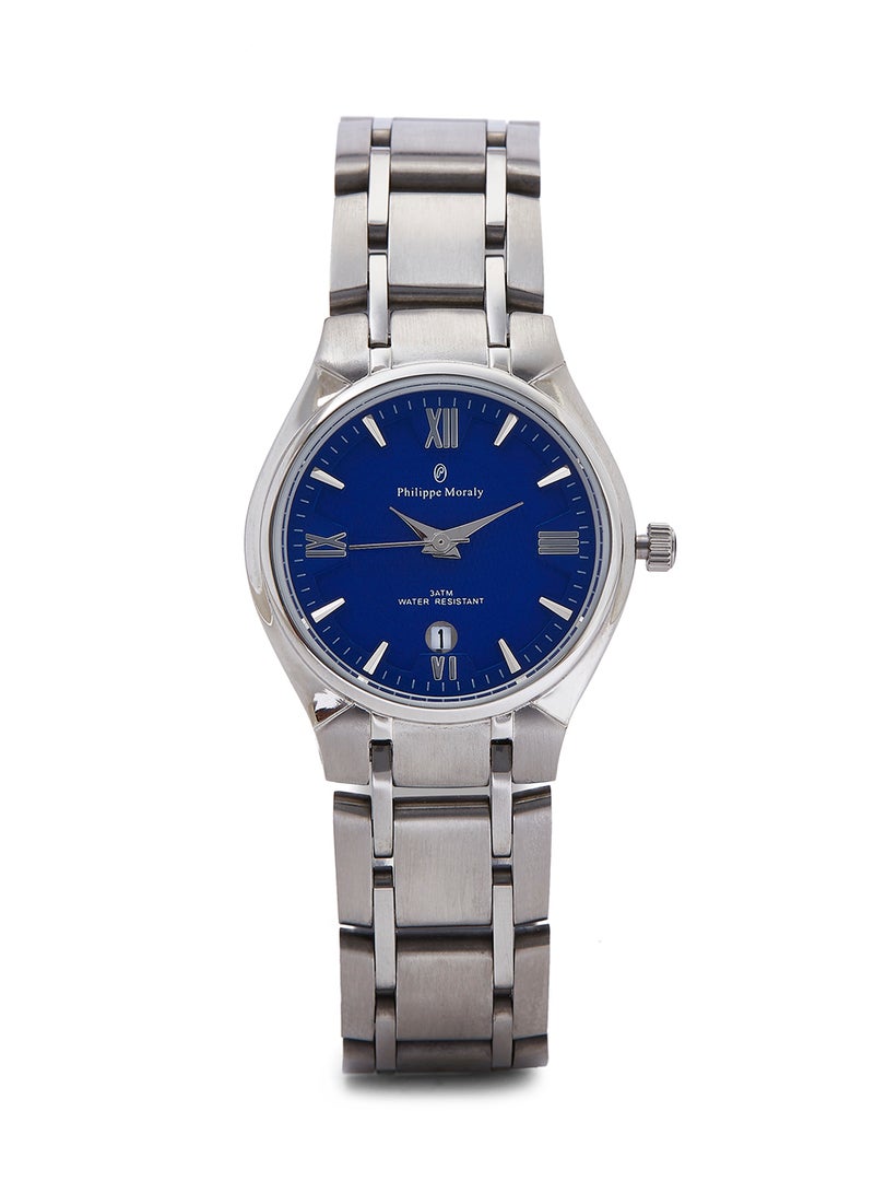 Philippe Moraly of Switzerland Water Resistant Stainless Steel Analog Wrist Watch - Image 5