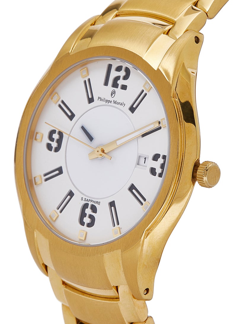 Philippe Moraly of Switzerland Water Resistant Stainless Steel Analog Wrist Watch - Image 4