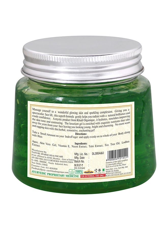 Khadi ORGANIQUE Naural Aloe Vera Gel Green 200grams  - Image 2