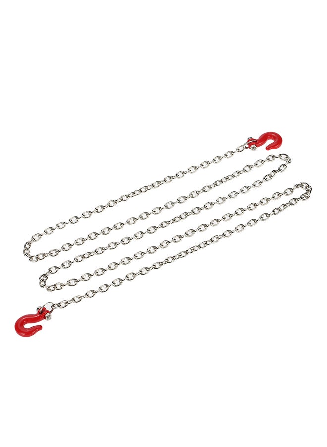 Metal Trailer Hook & Chain For 1/10 D90 Axial SCX10 RC Rock Crawler  - Image 2