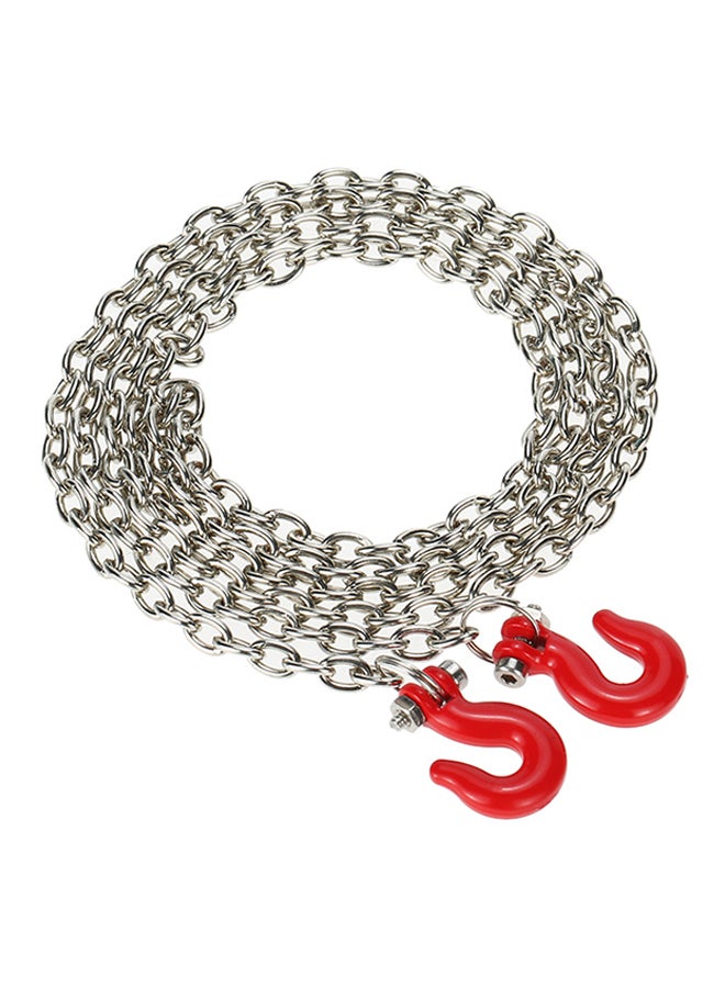 Metal Trailer Hook & Chain For 1/10 D90 Axial SCX10 RC Rock Crawler  - Image 3