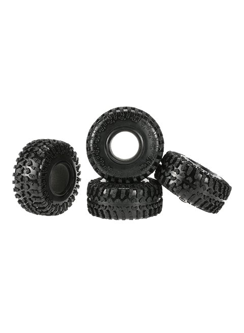4-Piece Rock Terrain Tyre For 1/10 RC4WD D90 Axial SCX10 RC Rock Crawler