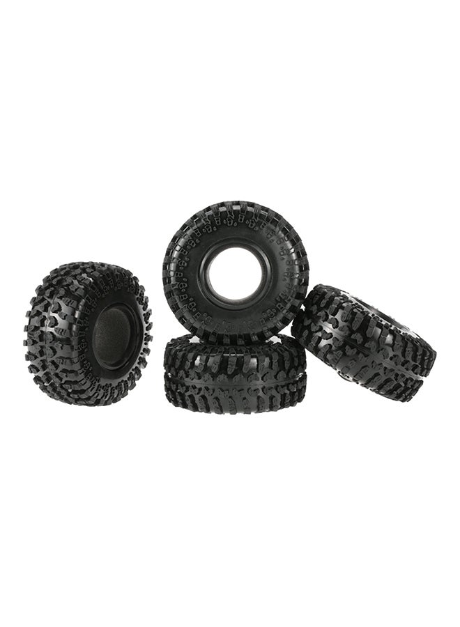 AUSTAR 4-Piece Rock Terrain Tyre For 1/10 RC4WD D90 Axial SCX10 RC Rock Crawler  - Image 1