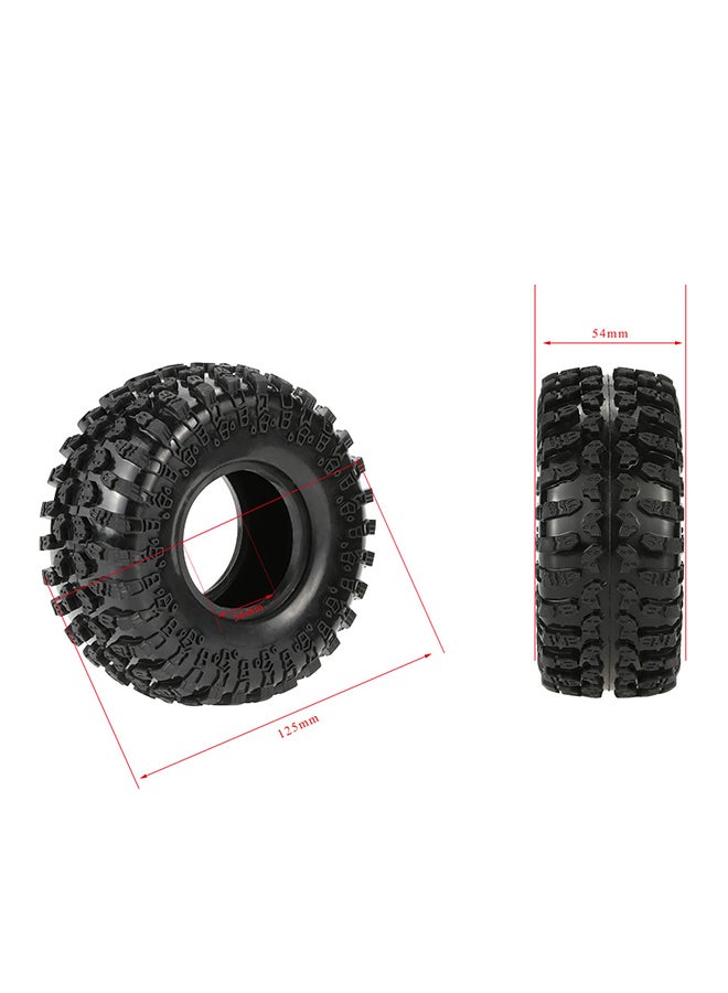 AUSTAR 4-Piece Rock Terrain Tyre For 1/10 RC4WD D90 Axial SCX10 RC Rock Crawler  - Image 3