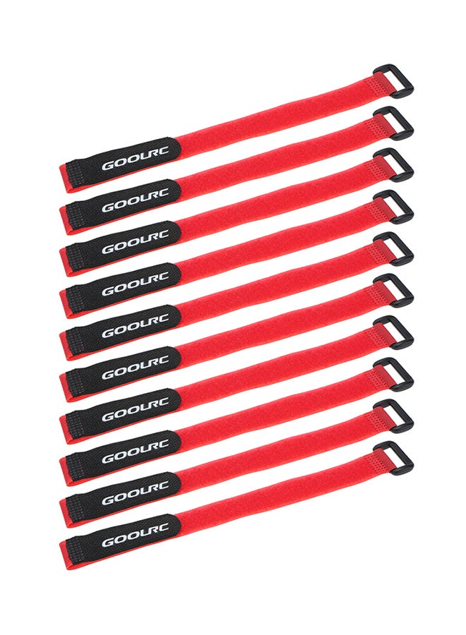 GoolRC 10-Piece Antiskid Straps Battery Bands 285mm  - Image 1