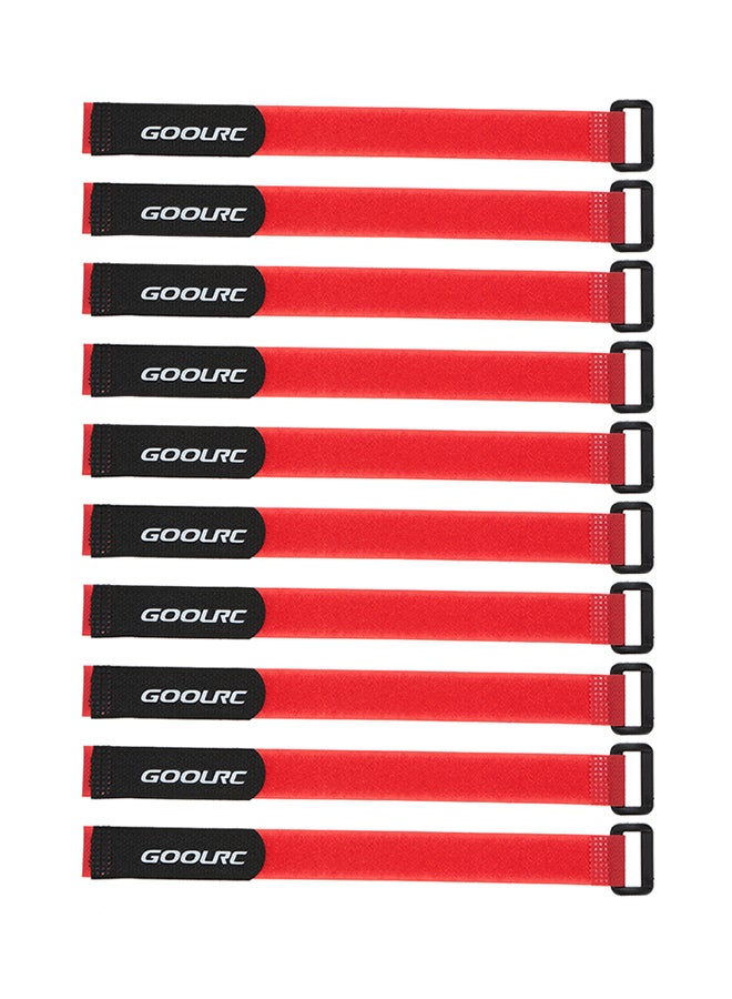 GoolRC 10-Piece Antiskid Straps Battery Bands 285mm  - Image 2