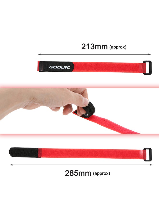 GoolRC 10-Piece Antiskid Straps Battery Bands 285mm  - Image 3