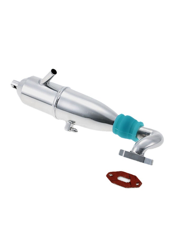 أنبوب عادم من الألومنيوم طراز BQ002 لسيارة HSP نيترو مقاس 1/10 - Image 1