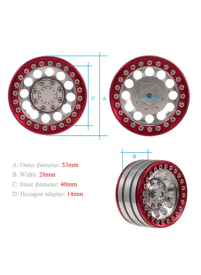 4-Piece Wheel Hub Rim  - Image 4
