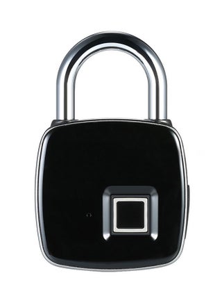 USB Rechargeable Smart Keyless Fingerprint Lock Black 4.7 X 1.5 X 7.5cm - v1549255723/N20614969A_1