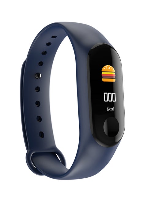 Fitness Tracker Heart Rate/Blood Pressure Monitoring Pedometer IP67 Waterproof Smart Wristband for iOS Android Smartphones Blue