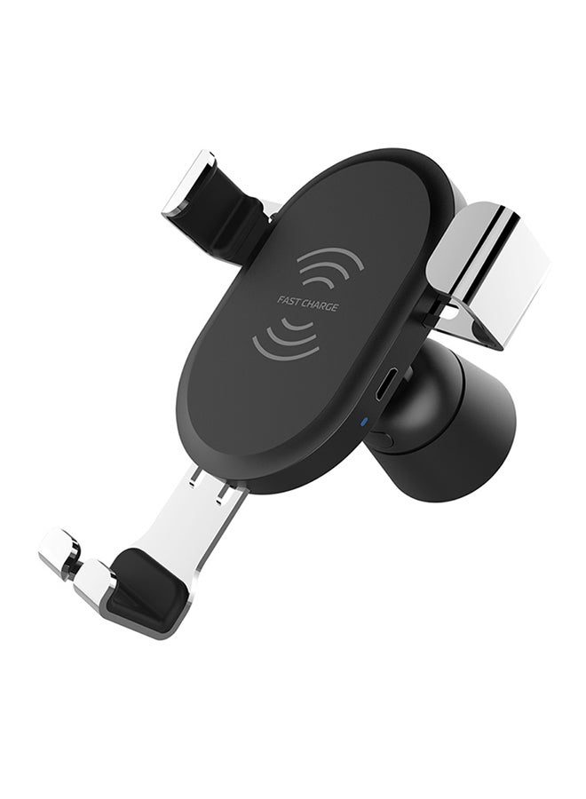 Generic - Car Wireless Charging Stand 10W Quick Charge Air Vent Phone Holder Gravity Linkage Sensing QI Wireless Charger Car Mount for iPhone X 8 Plus Samsung S8 Qi-enabled Dvices - Image 1