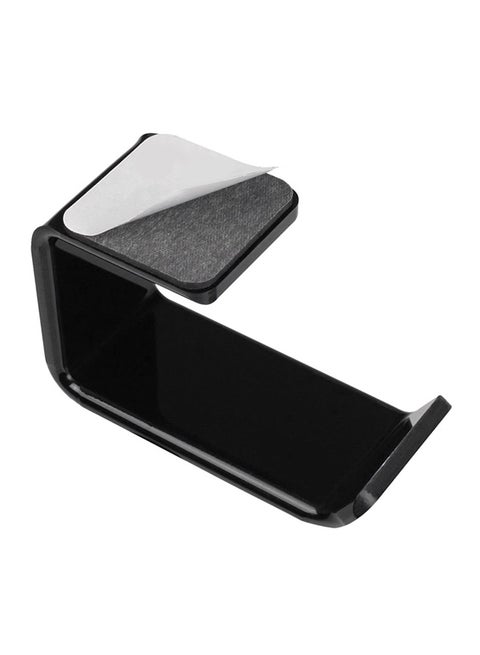 Durable Headphone Stand With Sticker High-Quality Headset Holder Portable Wall Desk Bracket L-Shape