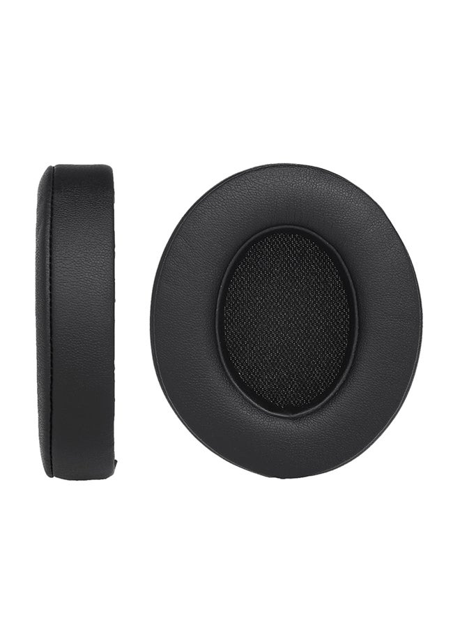 2 Piece Replacement Earpads Ear Pad Cushion For Beats Studio On Ear Wired / Wireless Headphones Black - Image 1
