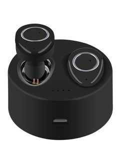 Tws-F1 Wireless In-Ear Handsfree Earphones With Mic Charging Box Multicolour