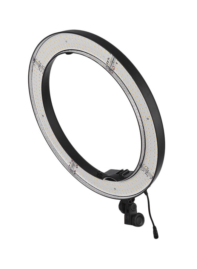 Generic - 18 Inches Two Color Temperature Ring Light 55W 85V-265V Full Voltage 480 Pieces LED Anchor Live Light 3200K to 5500K Dimmable Ring Video Lamp with Plastic Filter Set for Makeup Camera Phone Video Shooting EU Plug - Image 1