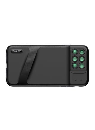 6-In-1 Fisheye Wide Angle Macro Lens With Protective Phone Case For Apple iPhone Xs Max Black - v1549255958/N20863743A_1