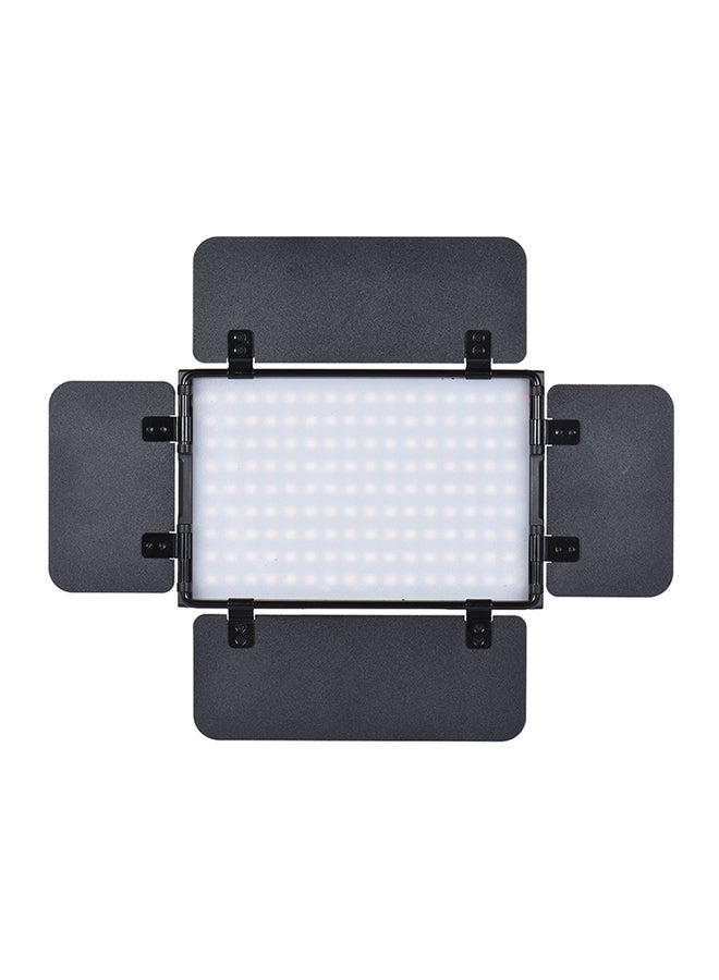 توليفو مصباح كاميرا فائق النحافة ثنائي اللون 3200K 5600K عاكس بنظام بارن دور و4 حواجز - Image 1