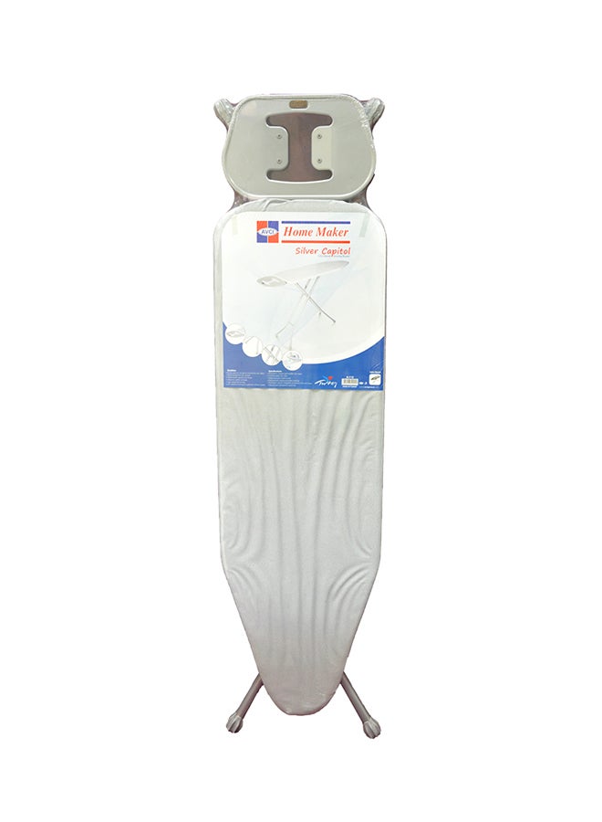 Homemaker Foldable Ironing Board Grey 38 x 120centimeter - Image 1