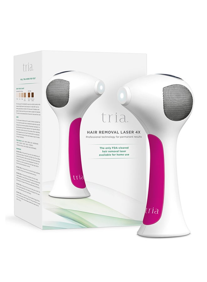 tria - 4X Hair Removal Laser Fuchsia/White - Image 1