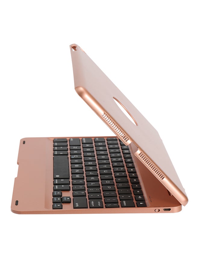 Protective Shell Ultrathin Wireless Keyboard For Apple Tablets Rose Gold  - Image 3