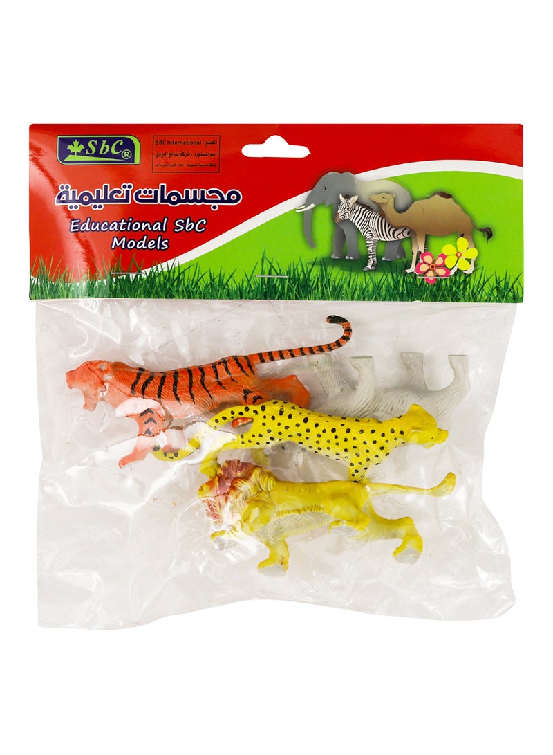 اس بي سي نموذج ثلاثي الأبعاد للحيوانات مكون من 4 قطع - Image 1