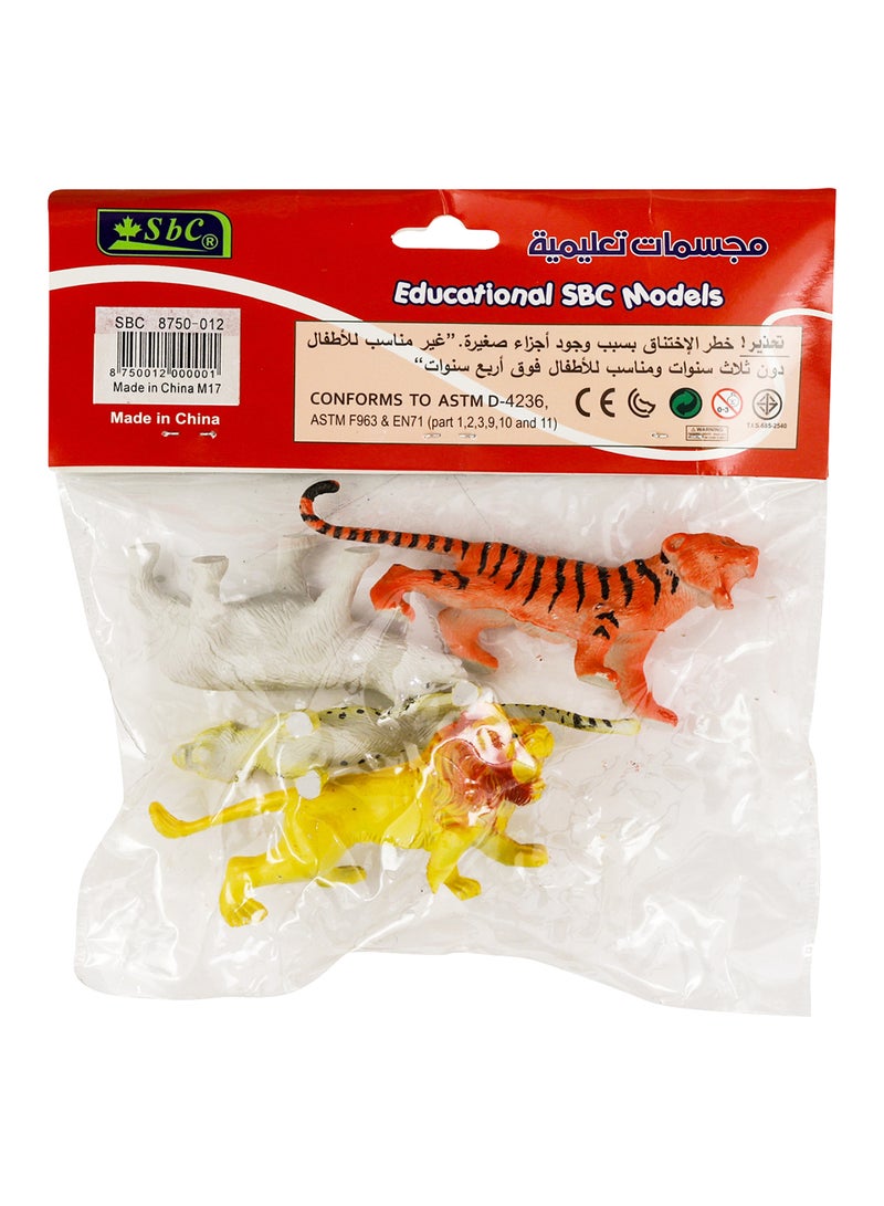 اس بي سي نموذج ثلاثي الأبعاد للحيوانات مكون من 4 قطع - Image 2