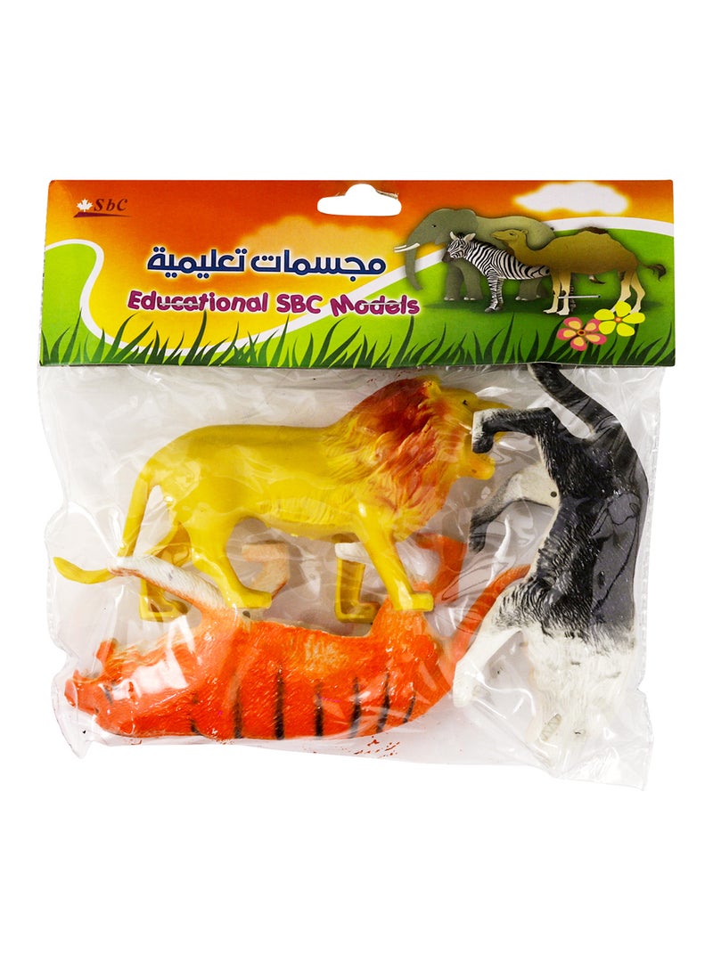 اس بي سي نماذج تعليمية ثلاثية الأبعاد للحيوانات مكونة من 3 قطع - Image 1
