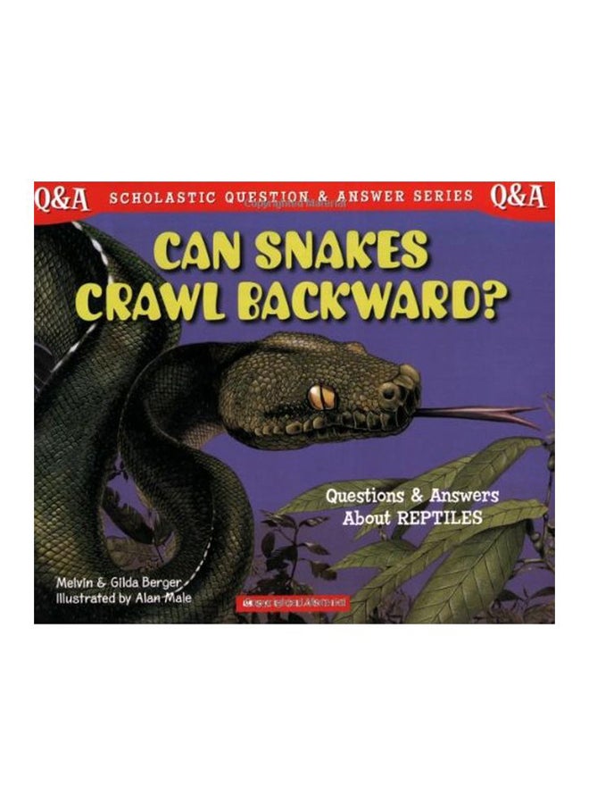 null - Can Snakes Crawl Backward Paperback English by Melvin - 01-Nov-18 - Image 1