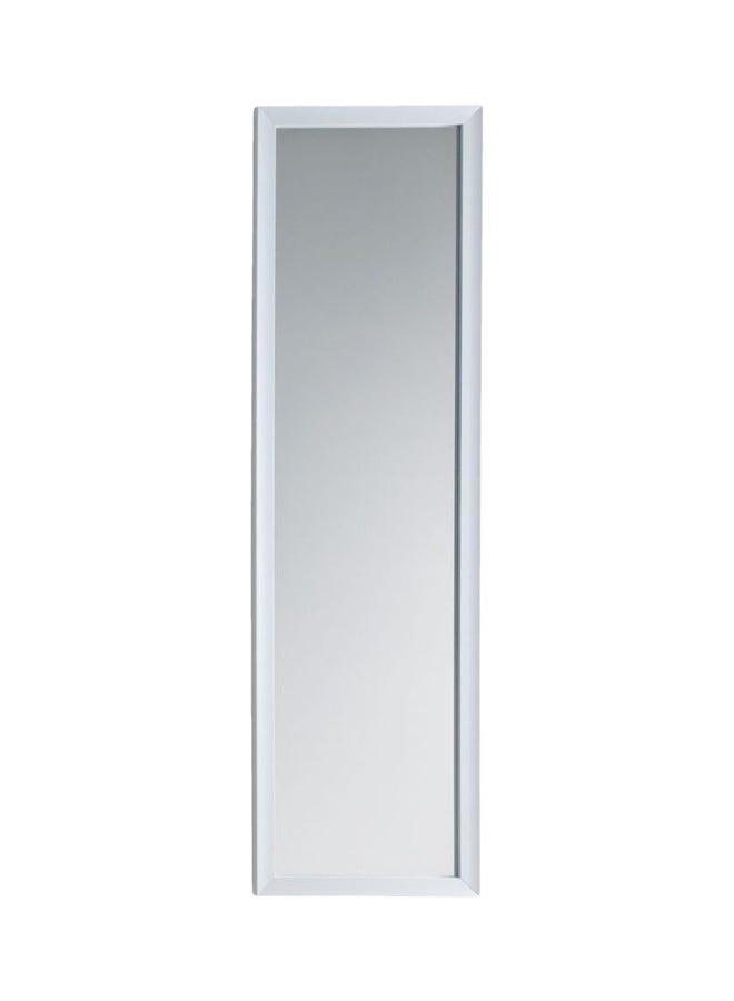 JYSK - Balslev Wall Mounted Mirror White/Clear 127x36x2cm - Image 1