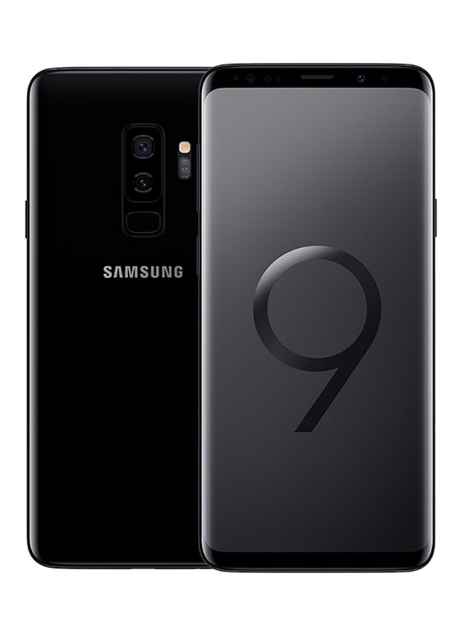 Samsung - Galaxy S9 Plus Dual SIM Midnight Black 6GB RAM 256GB 4G LTE - Image 1