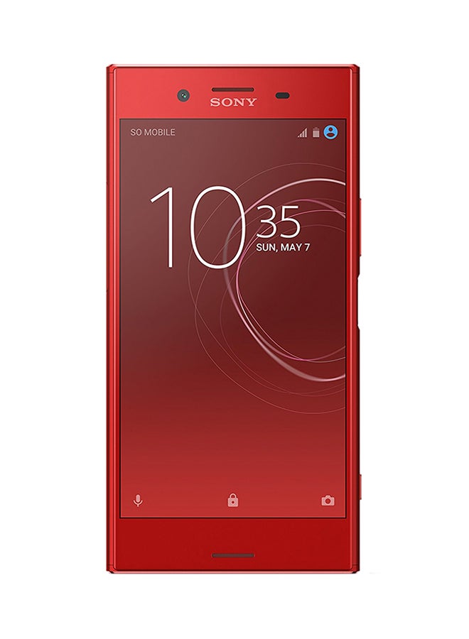سوني - جهاز إكسبيريا XZ بريميوم ثنائي الشريحة لون أحمر ذاكرة 64 جيجابايت يدعم 4G LTE - Image 1