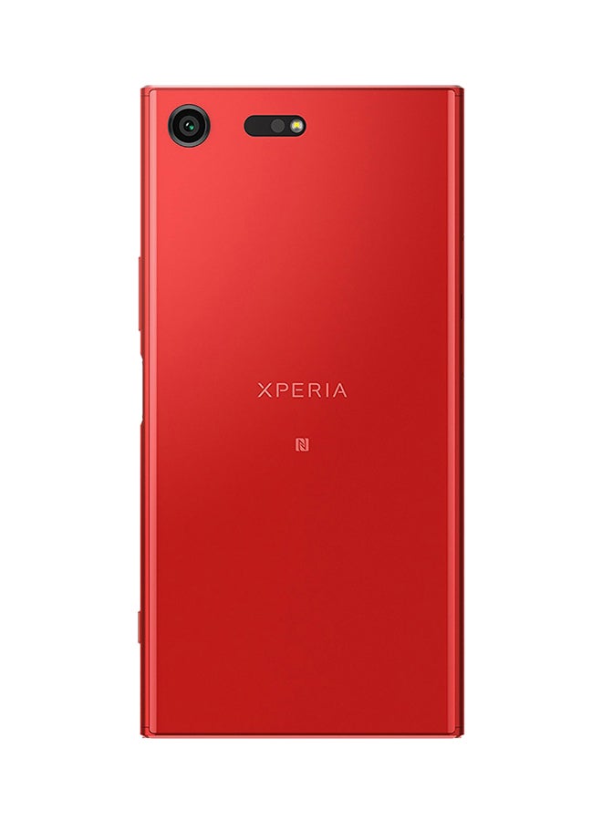سوني - جهاز إكسبيريا XZ بريميوم ثنائي الشريحة لون أحمر ذاكرة 64 جيجابايت يدعم 4G LTE - Image 1