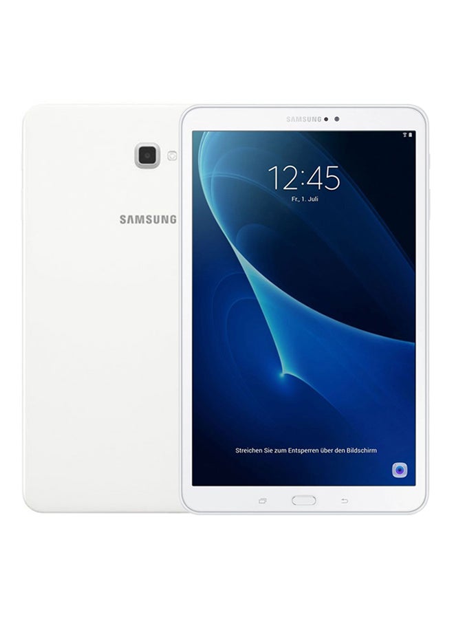 Samsung - Galaxy Tab A 2016 T585 10.1inch, 16GB, Wi-Fi, 4G LTE, Pearl White - Image 1