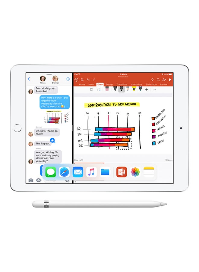 Apple - iPad 2018 (6th Generation) 9.7inch, 32GB, Wi-Fi, 4G Gold With FaceTime - Image 1