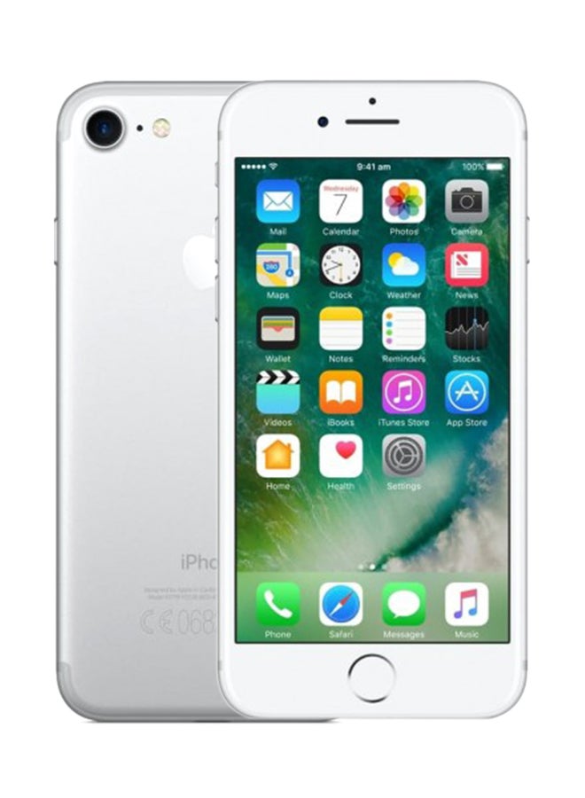 Apple iPhone 7 With Facetime Silver 128GB 4G LTE  - Image 1
