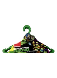 nickelodeon 6-Piece Mutant Ninja Turtles Kids Hanger Green 18x13centimeter 