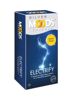 Moods 12-Piece Electrify Condom Set 